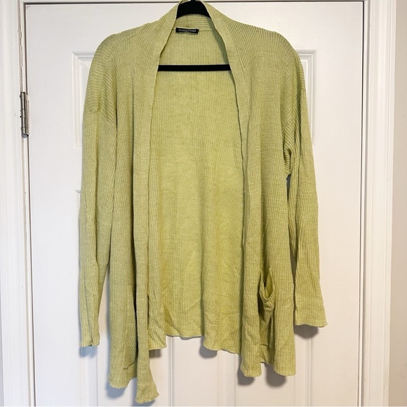 Eileen Fisher 100% organic linen light weight cardigan - Picture 2 of 6
